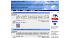 Desktop Screenshot of deerhuntingleases.com
